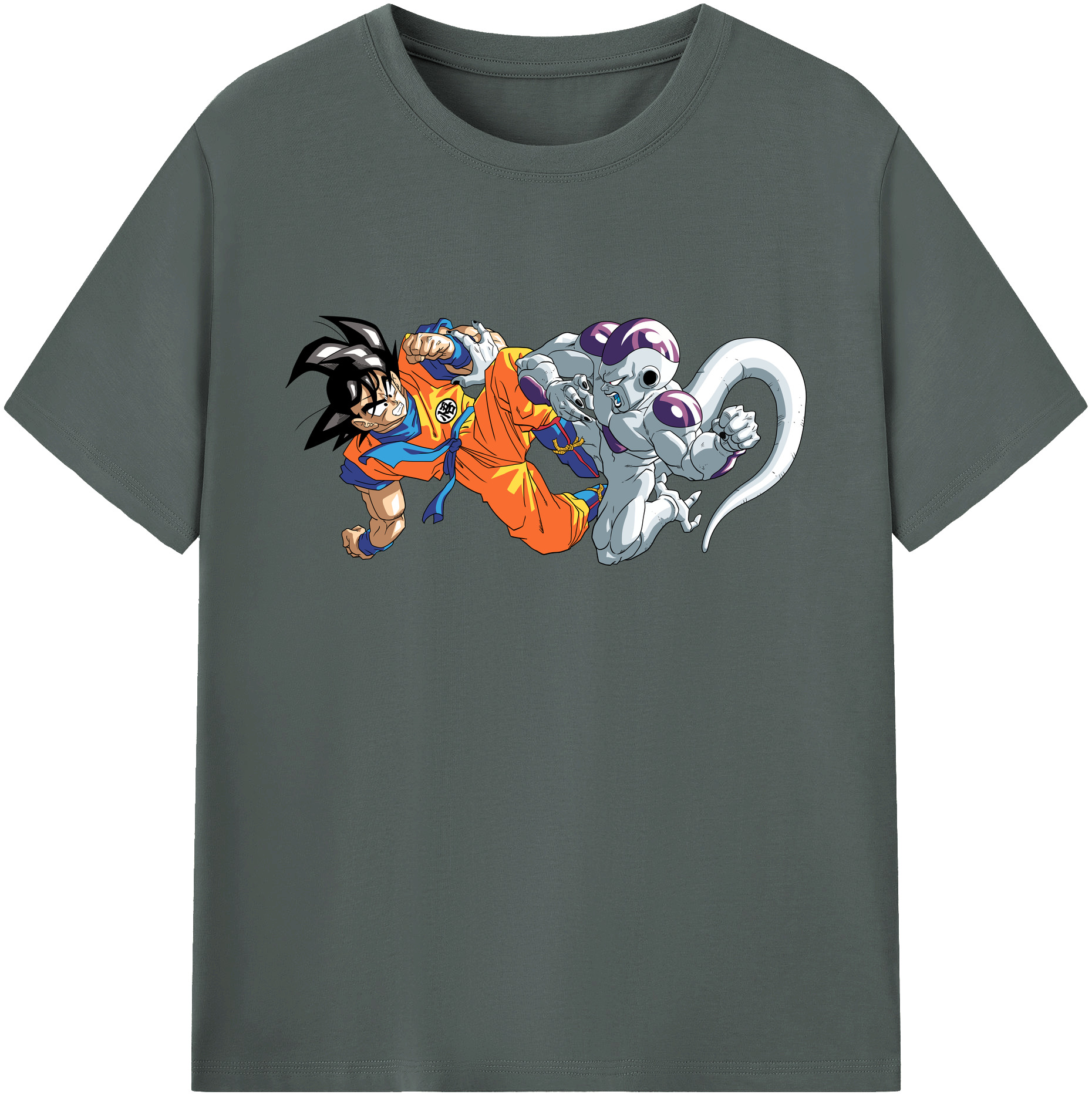 （画像用） ドラゴンボール 孫悟空（そん ごくう）Son Goku カカロット DRAGON BALL Kakarotto 綿100％ メンズ半袖Tシャツ｜肌触りやわらか＆通気性